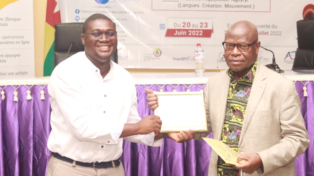 Guillaume Djondo et le Pr. Komla Messan Nubukpo