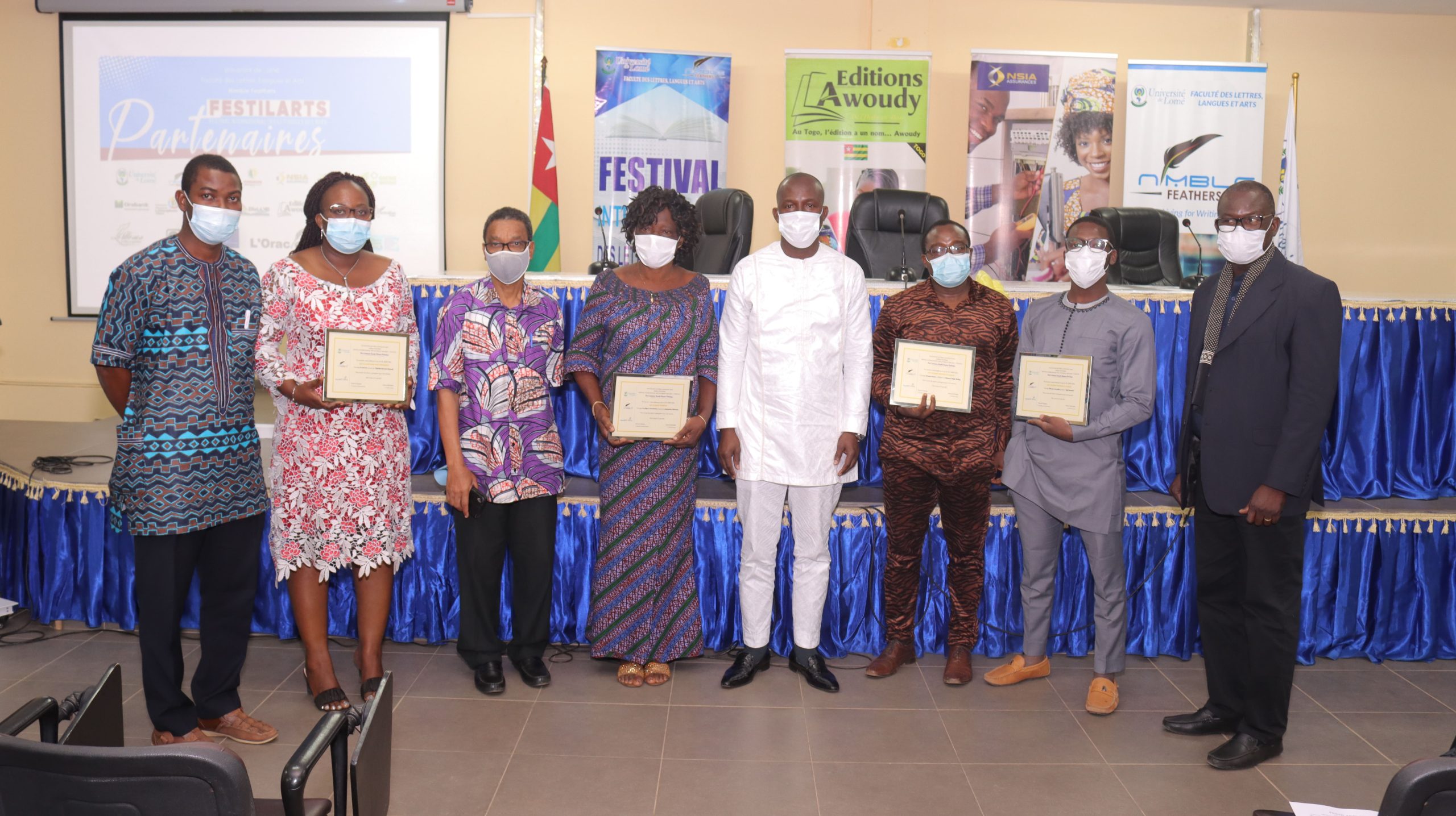 Officiels et Lauréats du Prix Littéraire Komla Messan Nubukpo